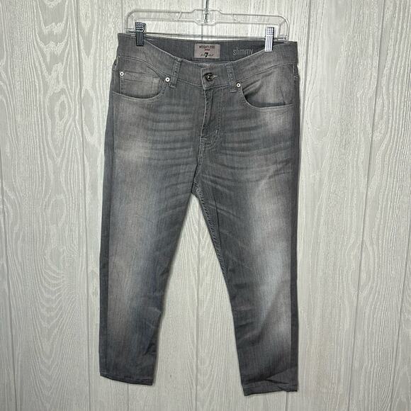 7 for all mankind weightless denim Slimmy size‎ 30 Jean - Picture 1 of 5